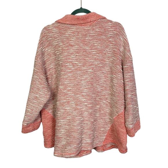Ruby Rd. Women's Plus Heather Pink Pullover Sweater, Size 2X - Picture 5 of 5